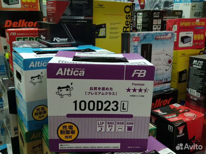 Аккумулятор Furukawa Premium 75Ач FB100D23L