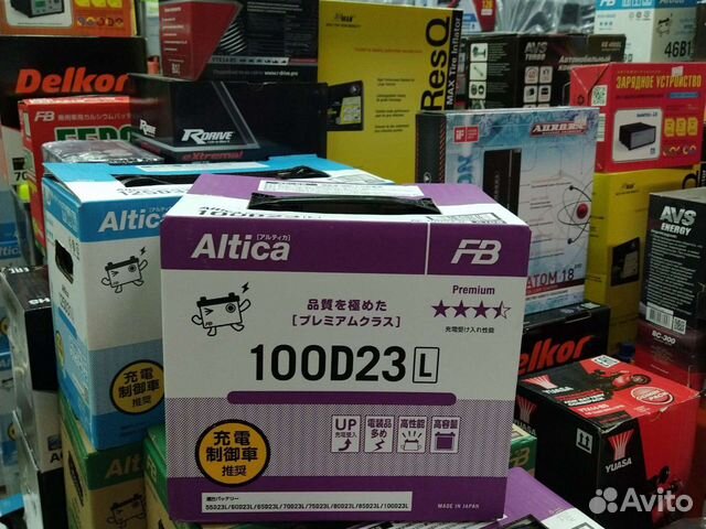 Аккумулятор Furukawa Premium 75Ач FB100D23L