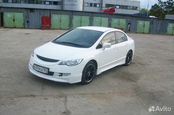 Пороги Mugen Style Honda Civic 4D
