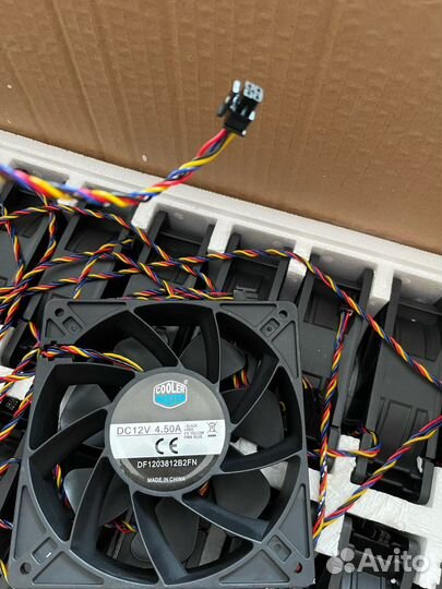 Кулер для асика 4.5 A Вентилятор для майнера