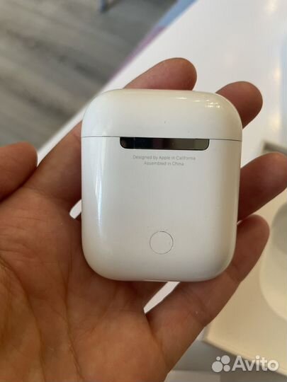 Кейс футляр для airpods 2 без наушников