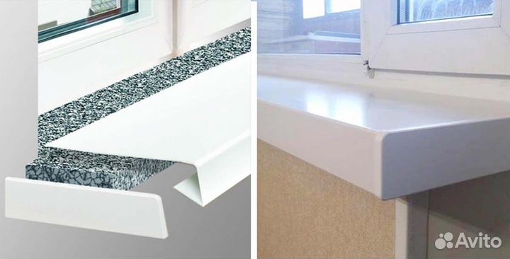 Ремонт замена подоконника