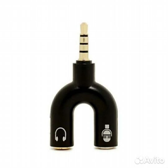 Переходник разветвитель для наушников jack 3.5