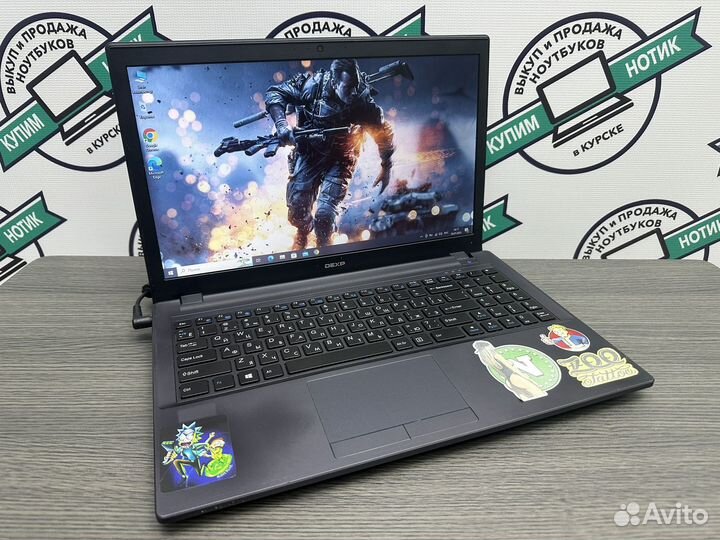 Мощный игровой DNS Core i5-4210M 8Gb GeForce GT940