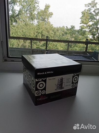 Набор чайный на 1 персону новый