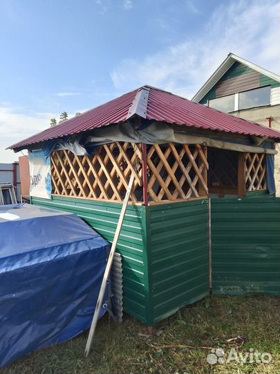 Беседка для дачи бу