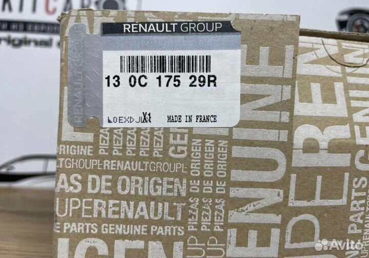 Ремень грм комплект с роликами и болтами renault