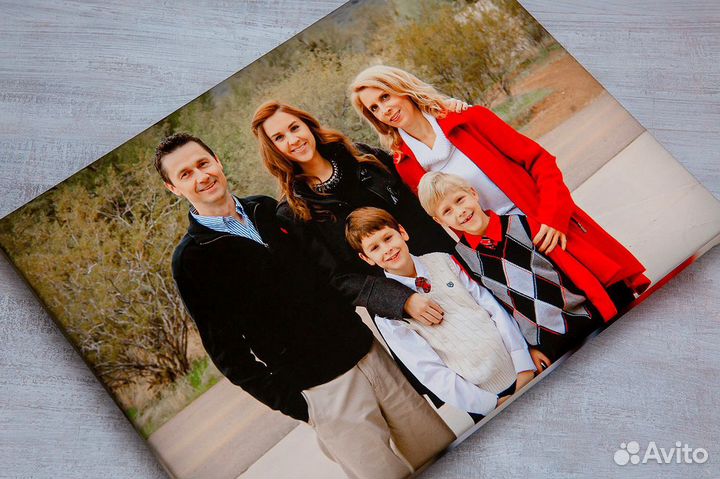 Печать фото на холсте