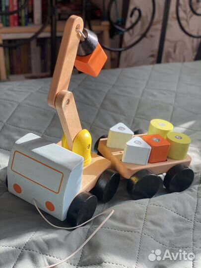 Подъёмный кран с кубиками мула икеа