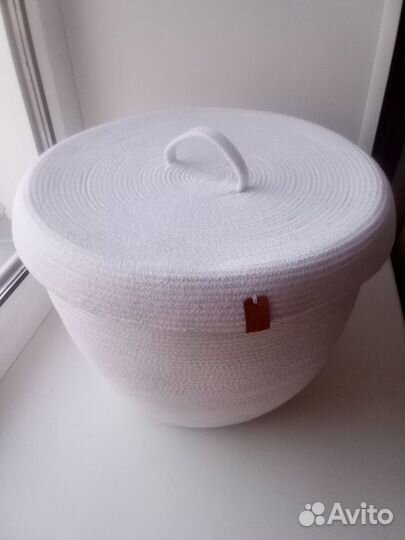 Корзина для хранения интерьерная декоративная