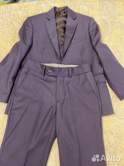 Школьный костюм тройка для мальчика 116-122