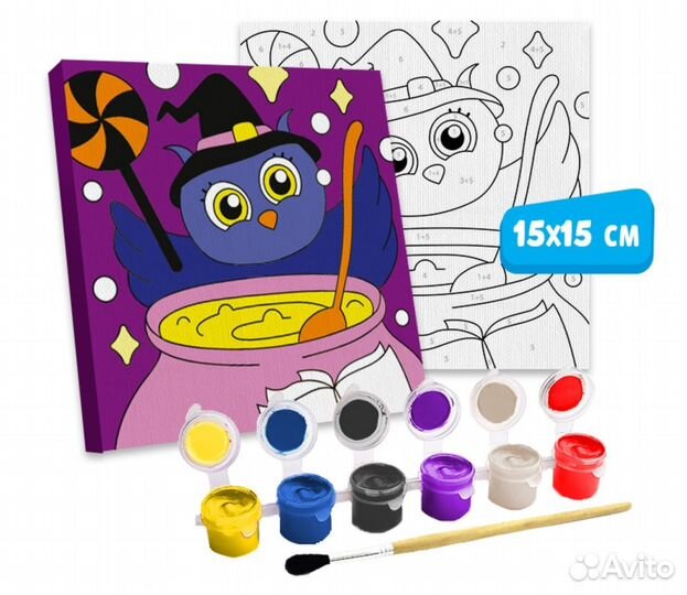 Картины по номерам для детей