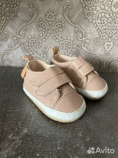 Пинетки-кеды для девочки