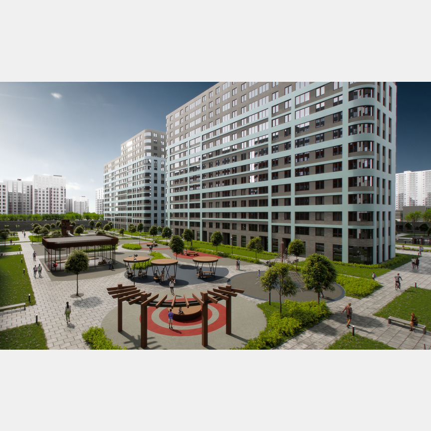 1-к. квартира, 35,1 м², 13/15 эт.
