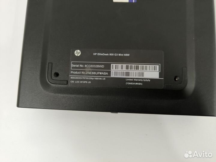 HP 800 G3 Mini (i5 6500/8GB/128GB)