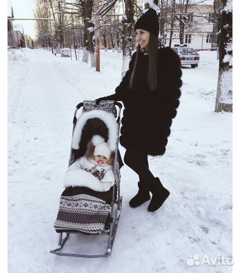 Шуба из песца трансформер