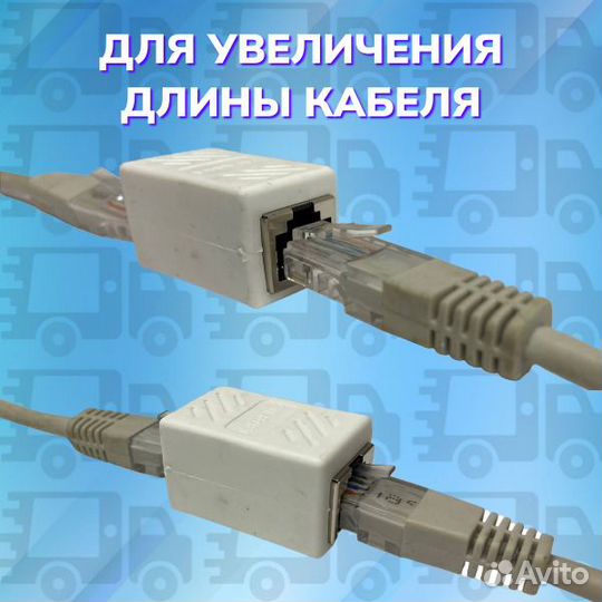 Соединитель кабеля RJ45 патчкорд