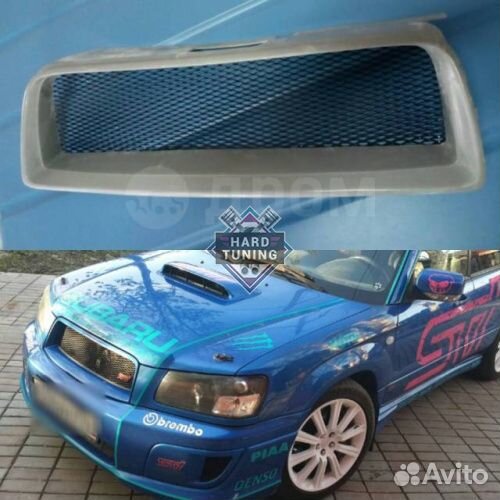 Решетка радиатора Liberal на Forester SG