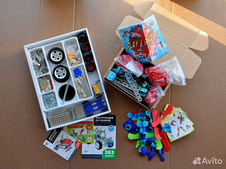 Конструкторы для мальчиков и девочек