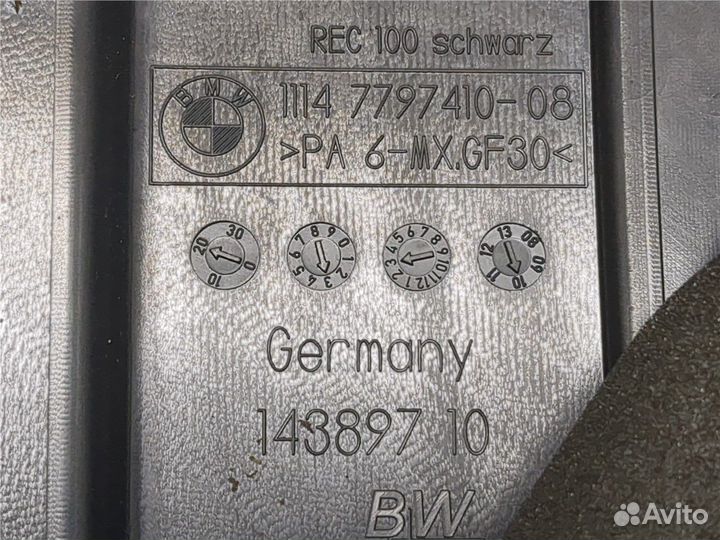 Накладка на двс BMW X1 (E84), 2010