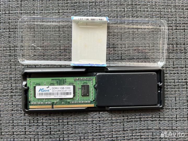 Оперативная память ASint 1 гб DDR3 1333 мгц
