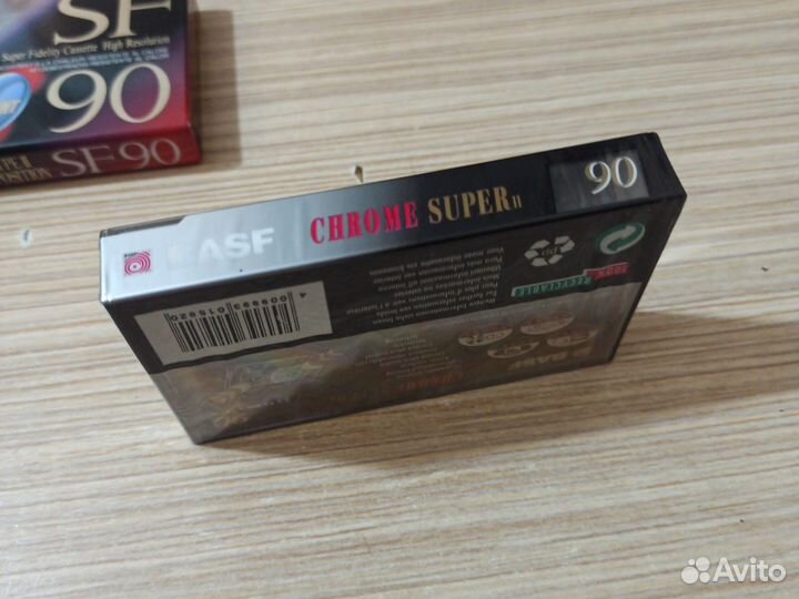 Аудиокассеты новые запечатанные