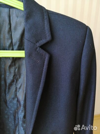 Пиджак, р. 146 темно-синий