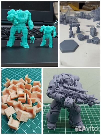 3D печать из фотополимерной смолы (SLA,3д печать)