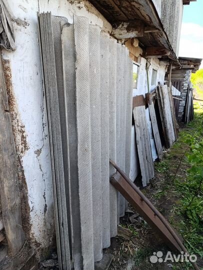 Продам шифер высотой 1.75 на 1.1 10шт