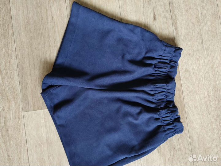 Школьная блузка, шорты для девочки