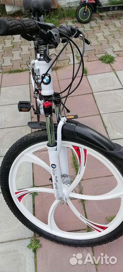 Велосипед BMW на литы дисках