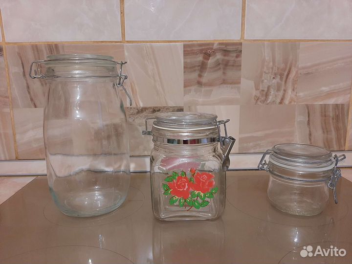 Банка IKEA для сыпучих продуктов