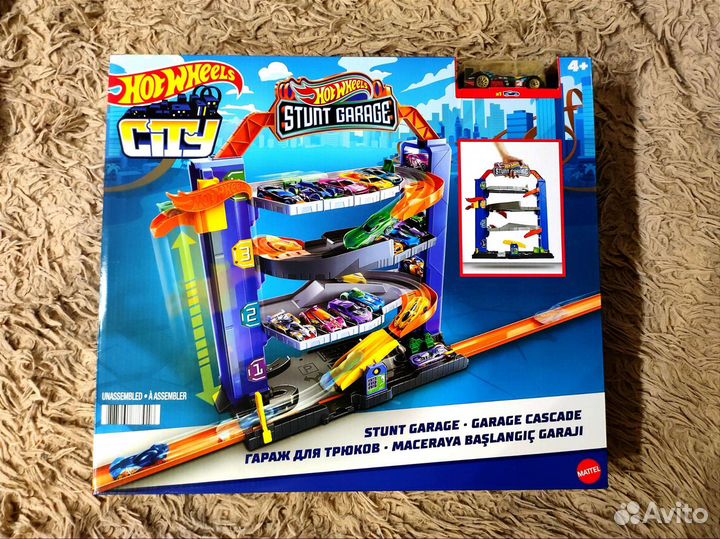 Игровой набор Hot Wheels Гараж GNL70