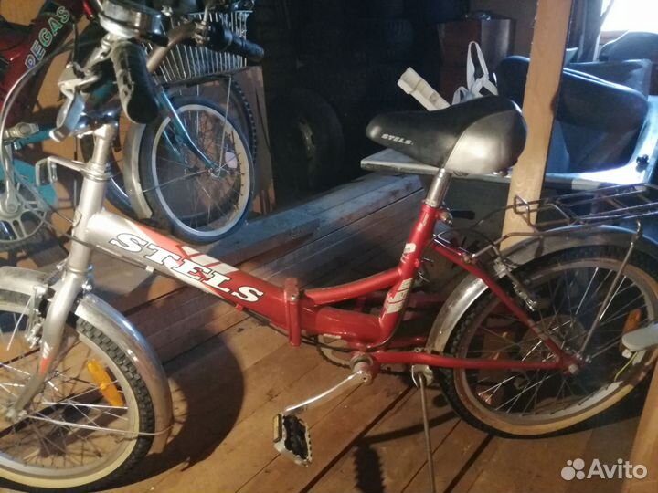 Велосипед stels складной