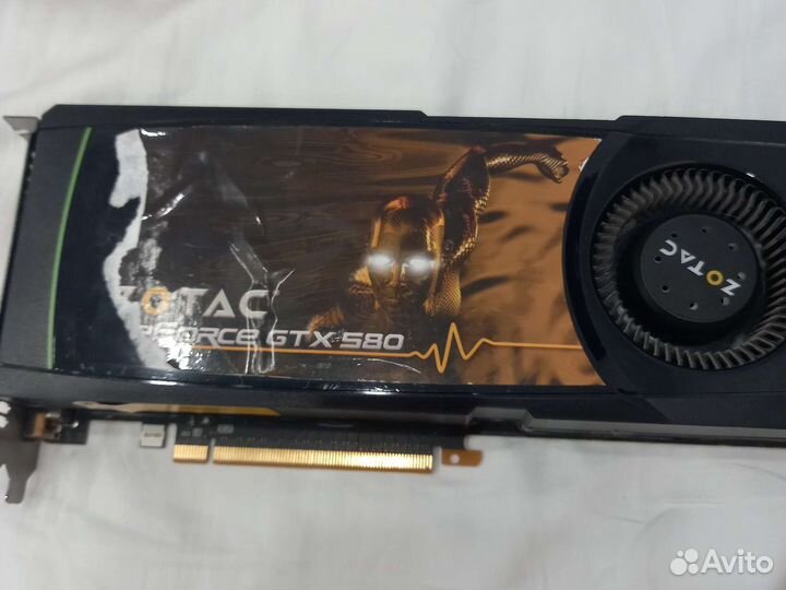 Видеокарта gtx 580