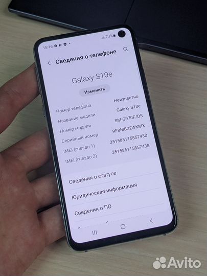 Samsung Galaxy S10e Exynos 128gb Green #3