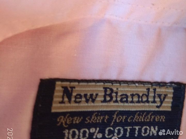 Школьные рубашки для мальчиков 134 140