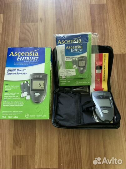 Глюкометр Ascensia Entrust Bayer