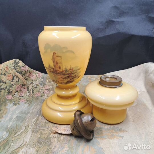 Керосиновая лампа Италия, плоская горелка