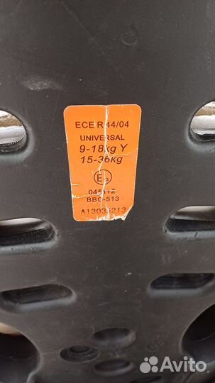 Детское автокресло 9 до 36 кг