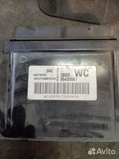 Chevrolet aveo т250 эбу 1.2