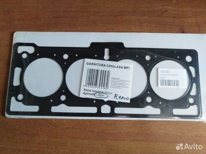 Прокладка гбц Renault Logan K7M/K7J