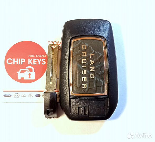 Ключ зажигания Toyota Land Cruiser 2015-2021 2 кн