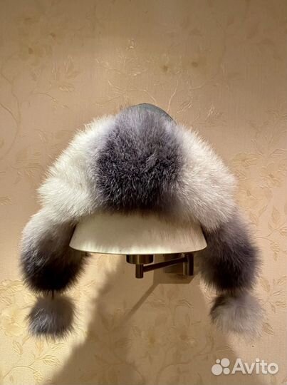 Шапка женская кожа/мех