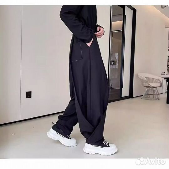 Широкие брюки самурайские