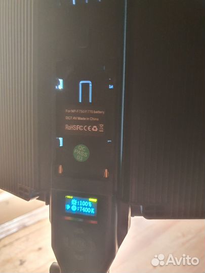 Видеосвет PRO LED RGB+1 аккумулятор по 2200 mah