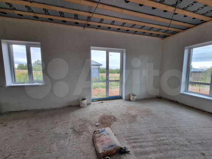 Коттедж 113,4 м² на участке 10 сот.