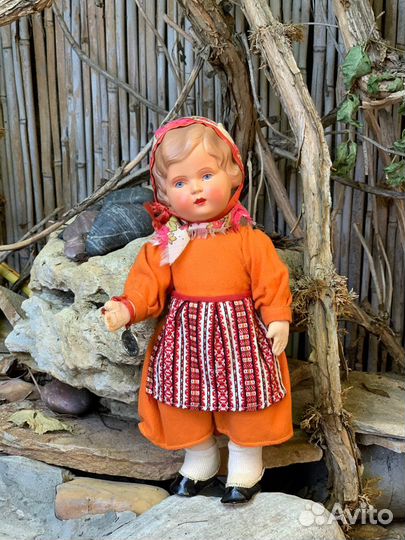 Антикварные немецкие целлулоидные куклы