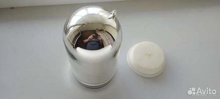 Колба с крышкой для(от) термоса пищевого, СССР