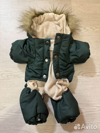 Комбинезон для маленькой собаки спина 27см